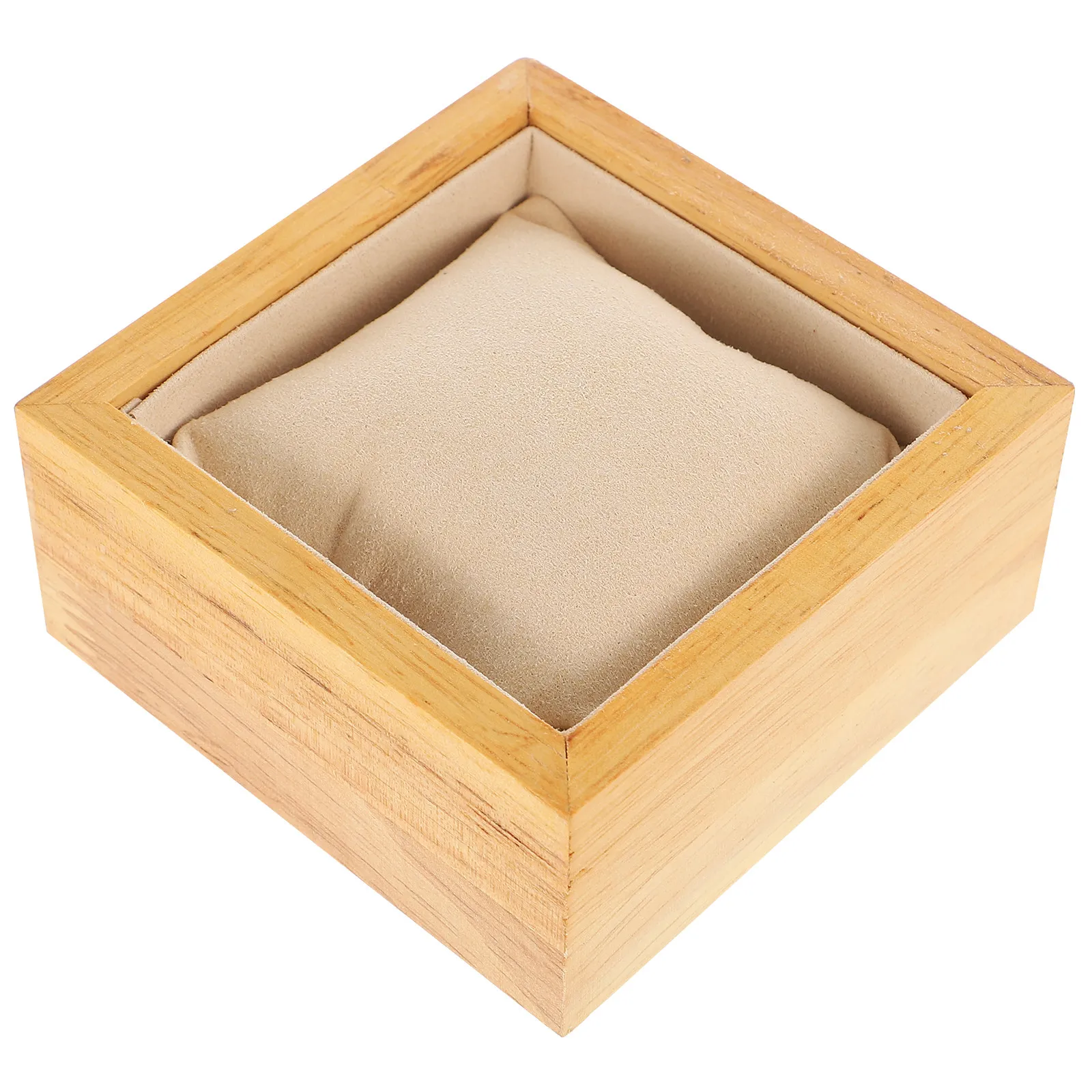 Single Watch Display Stand Premium Wooden Jewelry Holder Exquisite Workmanship Scratch Resistant Decorative Watch Rack Bracelet