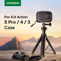 UGREEN Camera Bag for DJI Osmo Action 5 Pro/4/3 Sports Camera Bag Action Camera Pouch Half-open Quick Release Protective Case
