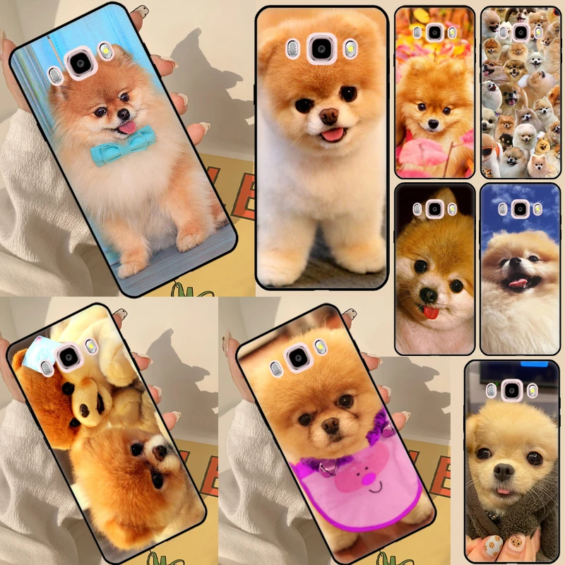 Pomeranian Dogs Dog Colorful Case For Samsung Galaxy J8 2018 A3 A5 J1 2016 J3 J5 J7 2017 A6 A7 A8 A9 J4 J6 Plus Cover