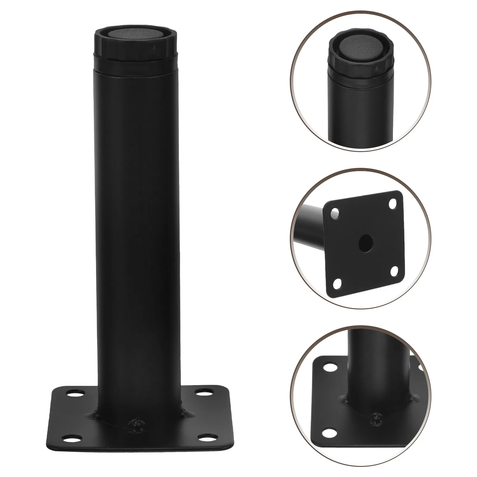4Pcs Sofa Legs Furniture Leg Replacement Heavy Duty Metal Cabinet Feet Adjustable Height for Dresser Couch Nightstand Coffee