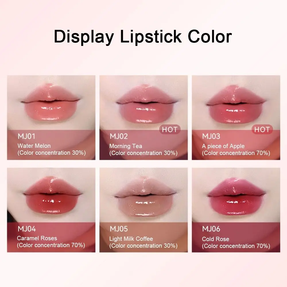 1Pcs AZTK MELTYKISS JELLO Lip Gloss Plump Anhaltende Feuchtigkeitsspendende Wässrig Spiegel Lipstic Wasserdicht Sexy Nicht-stick Lip Linien