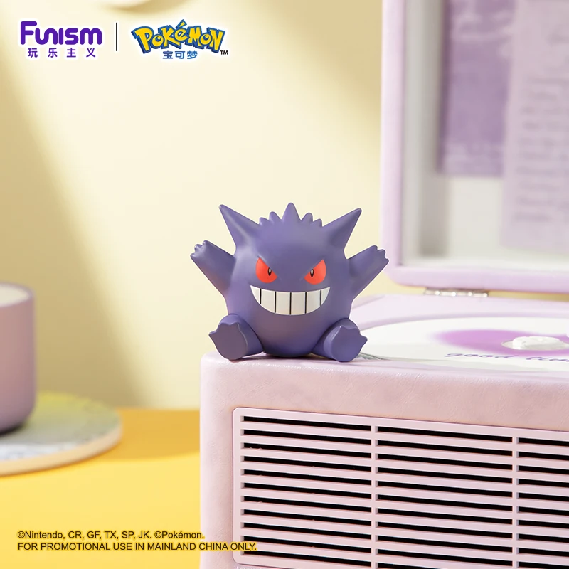 FUNISM Original Genuine Pokemon Anime Action Figures  Angel Party Series Eevee Bulbasaur  Pikachu Models Ornament Children's Toy