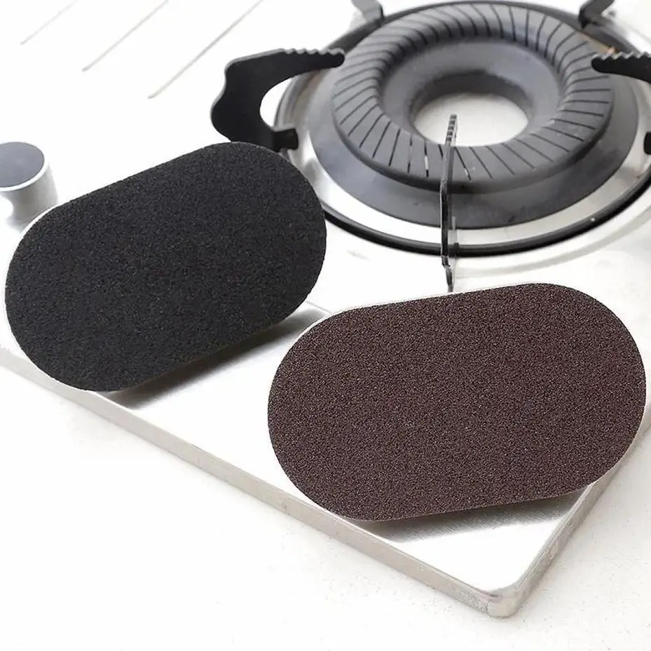 1 Pcs Strong Decontamination Bath Brush Sponge Tiles Brush Magic Strong Decontamination Bath Brush Kitchen Clean Tools