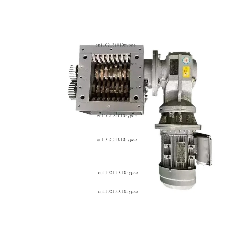 Plastic/metal/wood/paper/tire shredder with double shaft shredder room blade