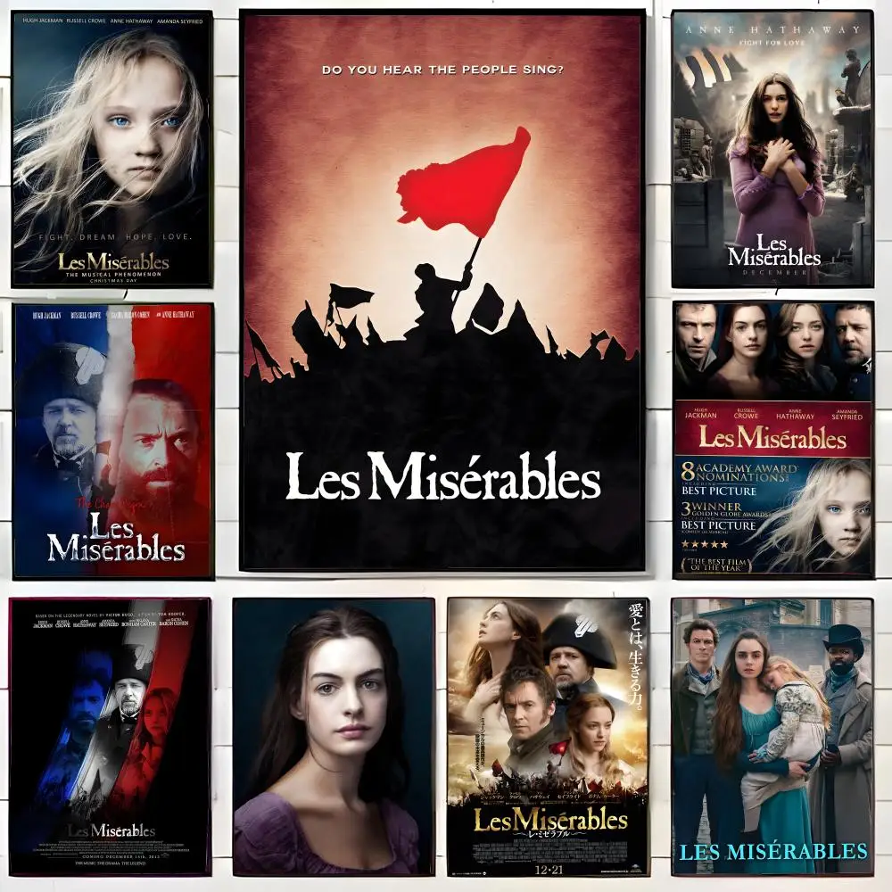 l-Les m-Misérables Poster Wall Art Print Poster Decorative Mural Home Decor Gift Unframed
