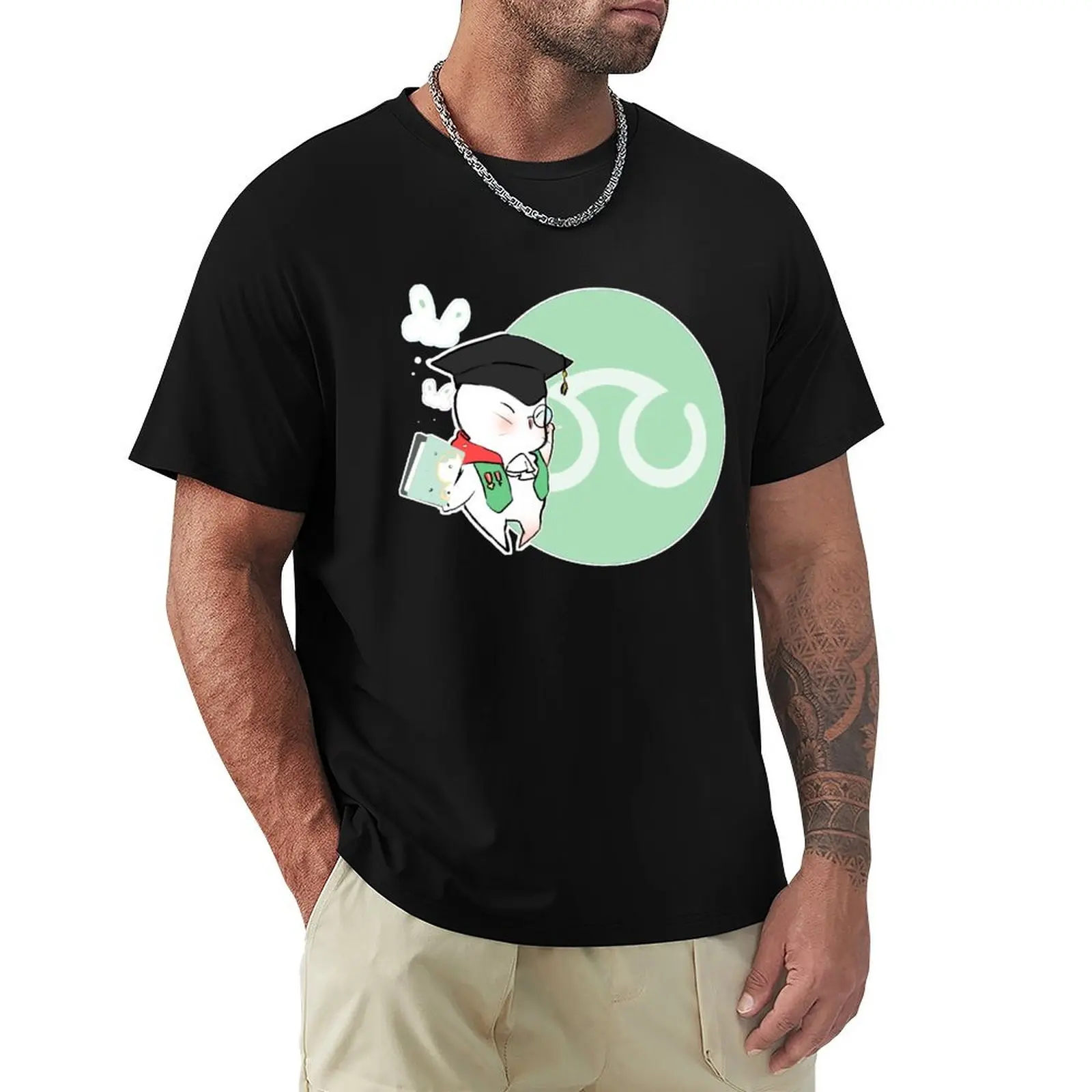 SCHOLAR MOOGLE FFXIV T-Shirt funny t shirts man T-Shirt