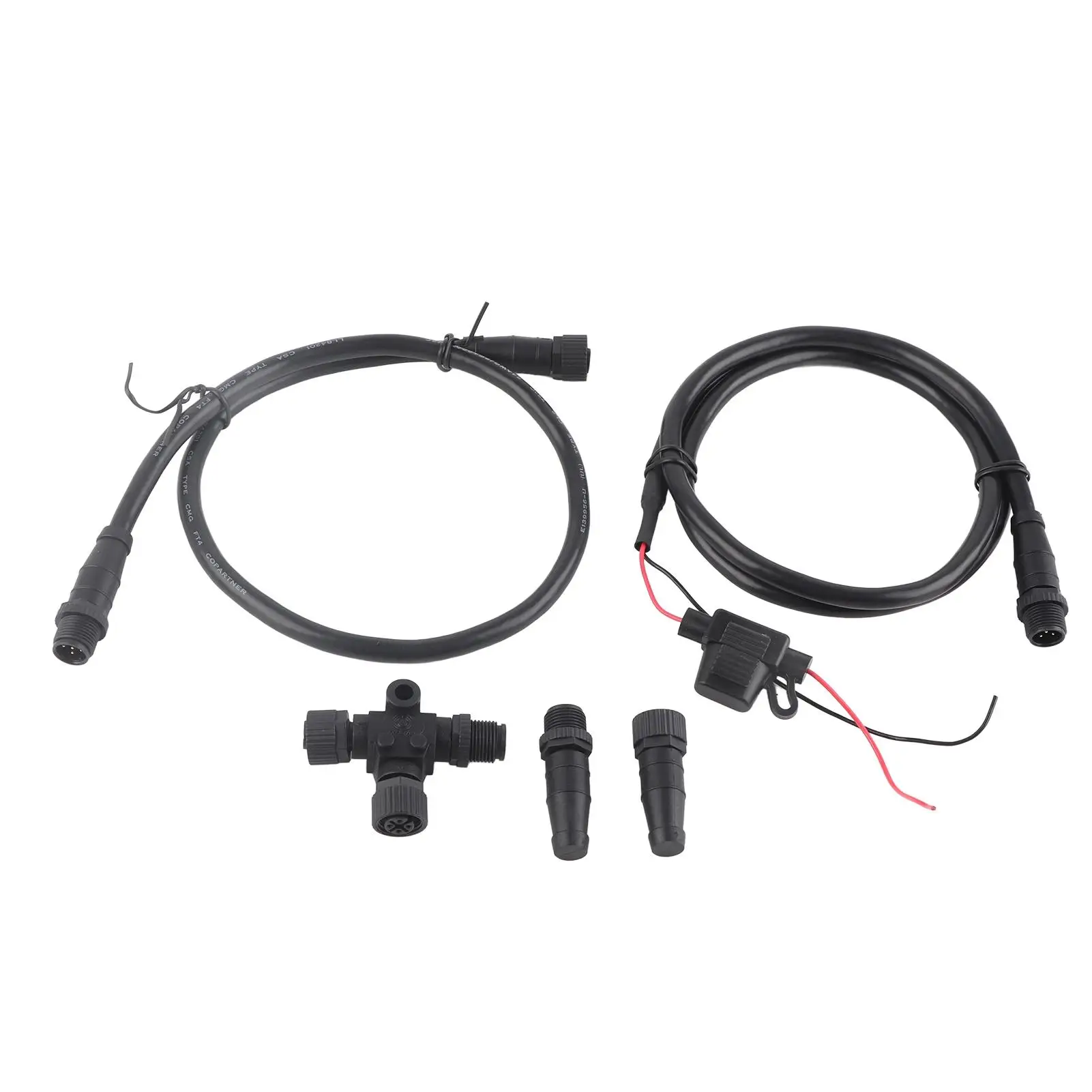 Marine NMEA 2000 Starter Kit w/ Power Cable & T Connector for lowrance Networks