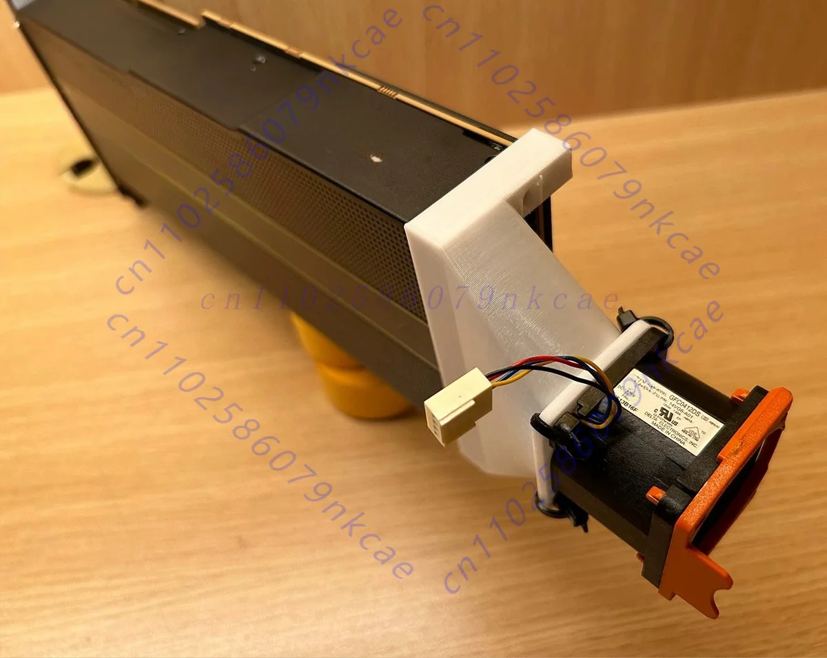 For AMD Instinct MI25 MI50 V620 GPU Compute Card High‑Performance 40mm Cooling Fan Mod Kit