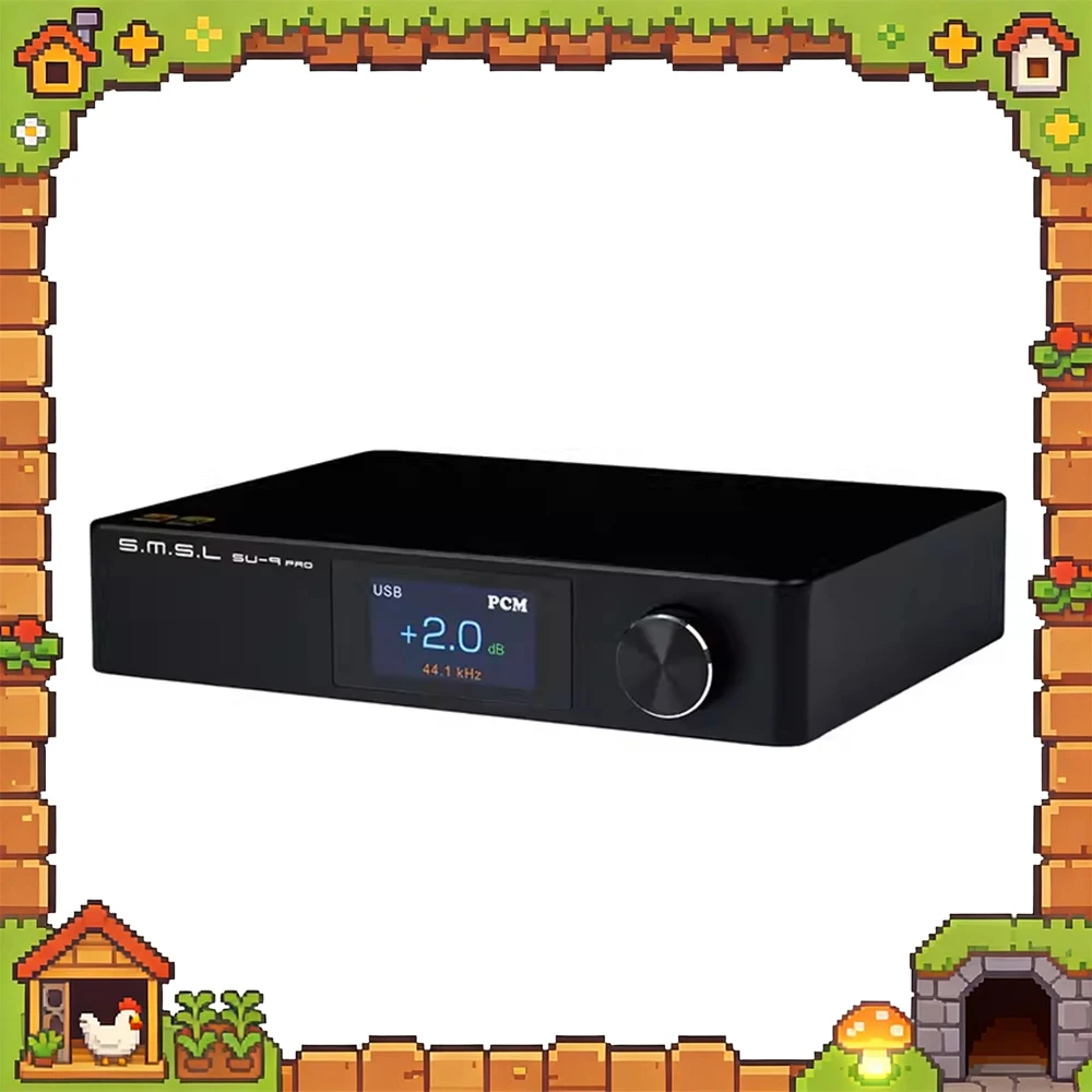 

Аудиодекодер SMSL SU-9PRO с чипом Es9039mspprod/a, поддержка USB, Bluetooth и оптического волокна.