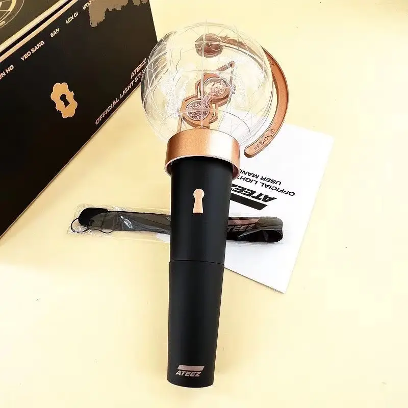 

Ateez Fanlight Light Stick Luminous Globe Castle Glow-in-the-Dark Cheer Props for Concerts Star-Chasing Fans Must-Have Toy