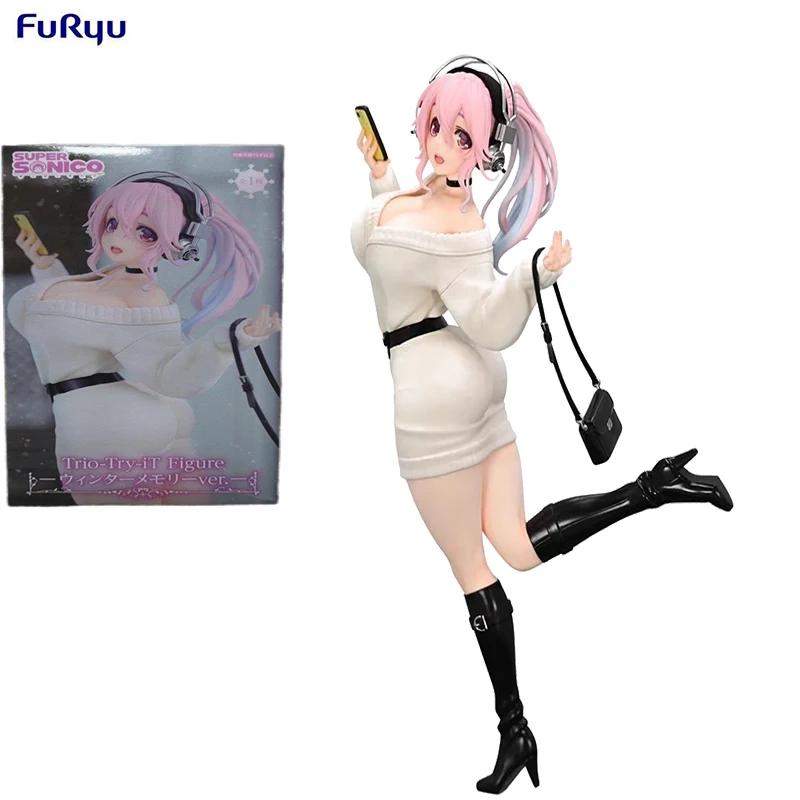

В наличии оригинальная подвижная аниме-кукла FuryuSuper Sony Trio-Try-iT, коллекционная модель, игрушка-фигурка, подарок для мальчиков и девочек.