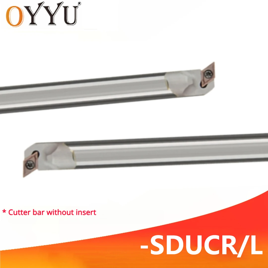 

OYYU SDUCR SDUCL Внутренний держатель инструментов из вольфрамовой стали Расточная оправка с хвостовиком с ЧПУ C08K C10K C12M C14N C16Q C20R SDUCR07 SDUCR11