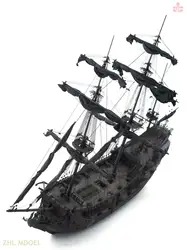 ZHL all sealed version of the black pearl ship wooden model ship kits scale 1/50 38.5