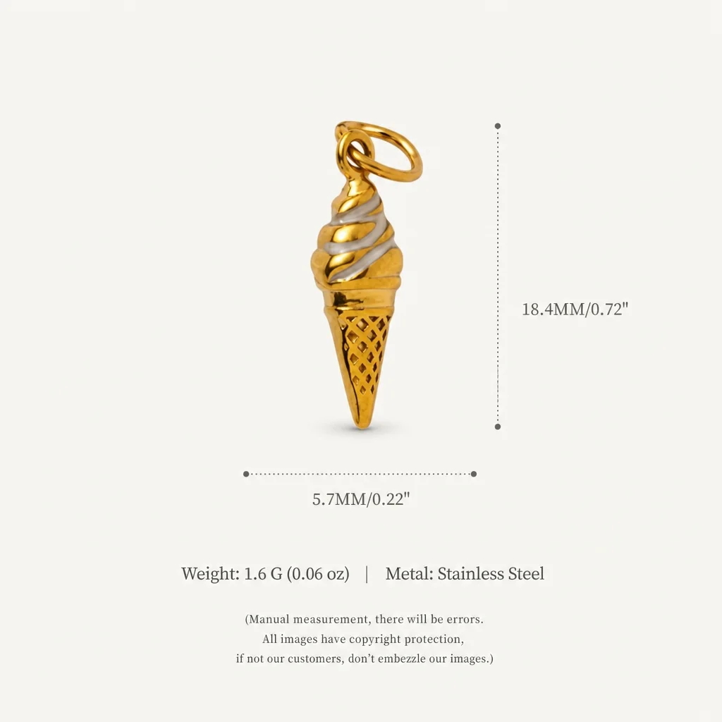 Edelstahl-Anhänger in Herzform mit Glühbirne und Blume für Eiscreme-DIY-Schmuck – schlicht und frisch, trendig. – Detail 4