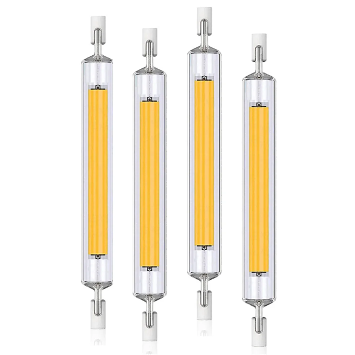 10W LED R7S COB Tubo de vidrio 118 mm COB Bombilla AC220V LED Tube_Y80A