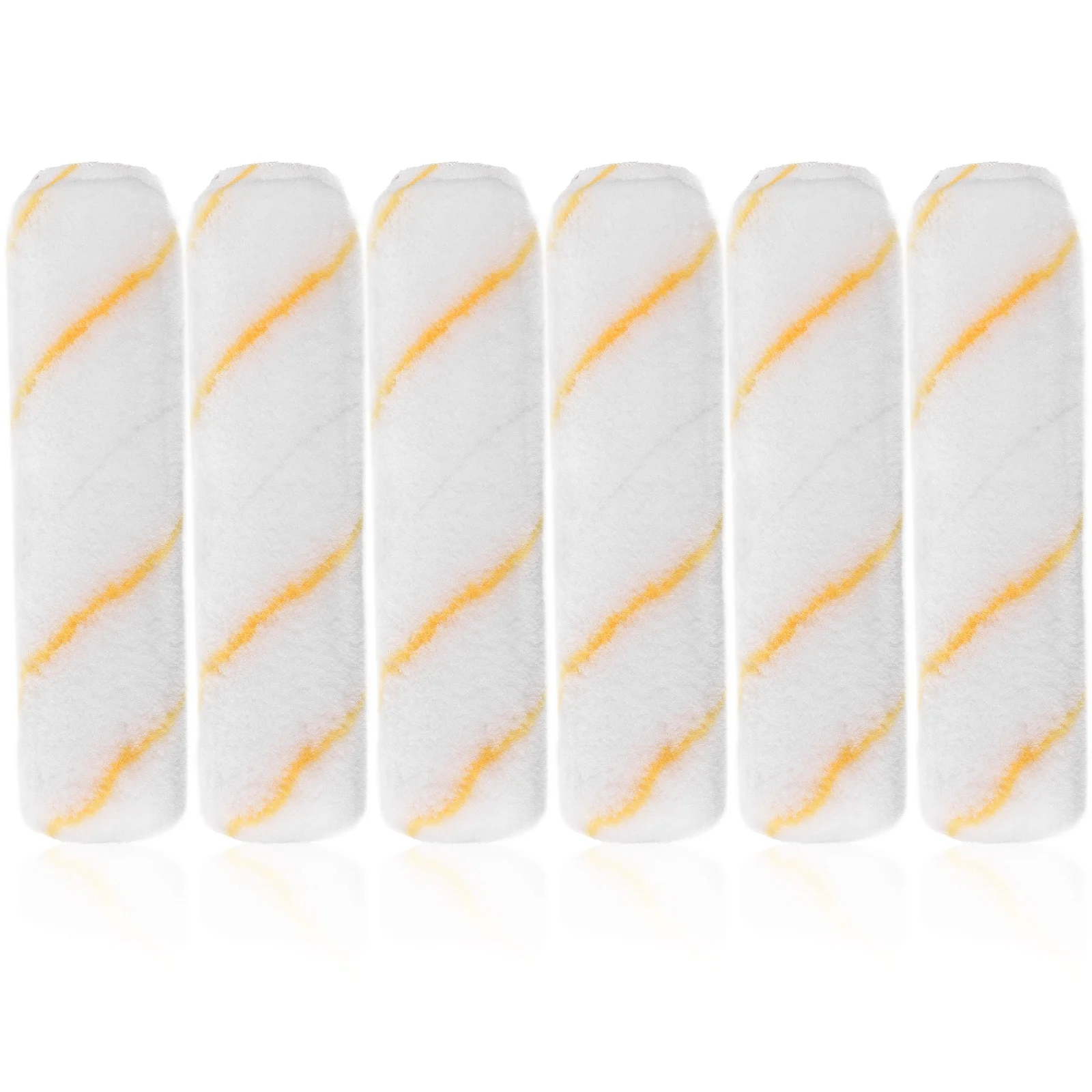 

6pcs Roller Cover 12Mm Small Roller Nap For Paint Rollers Polyester Fiber Covers Wall Cabinet Painting Home Repair Tools