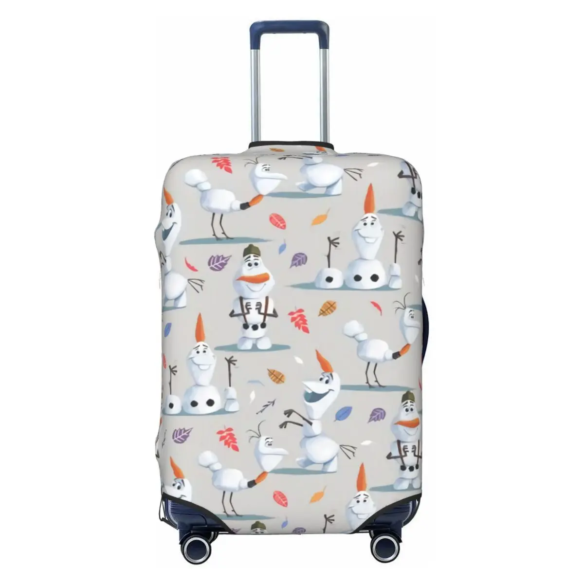 

Custom Frozen Olaf Luggage Cover Protector Cute Travel Suitcase Covers for 18-32 Inch