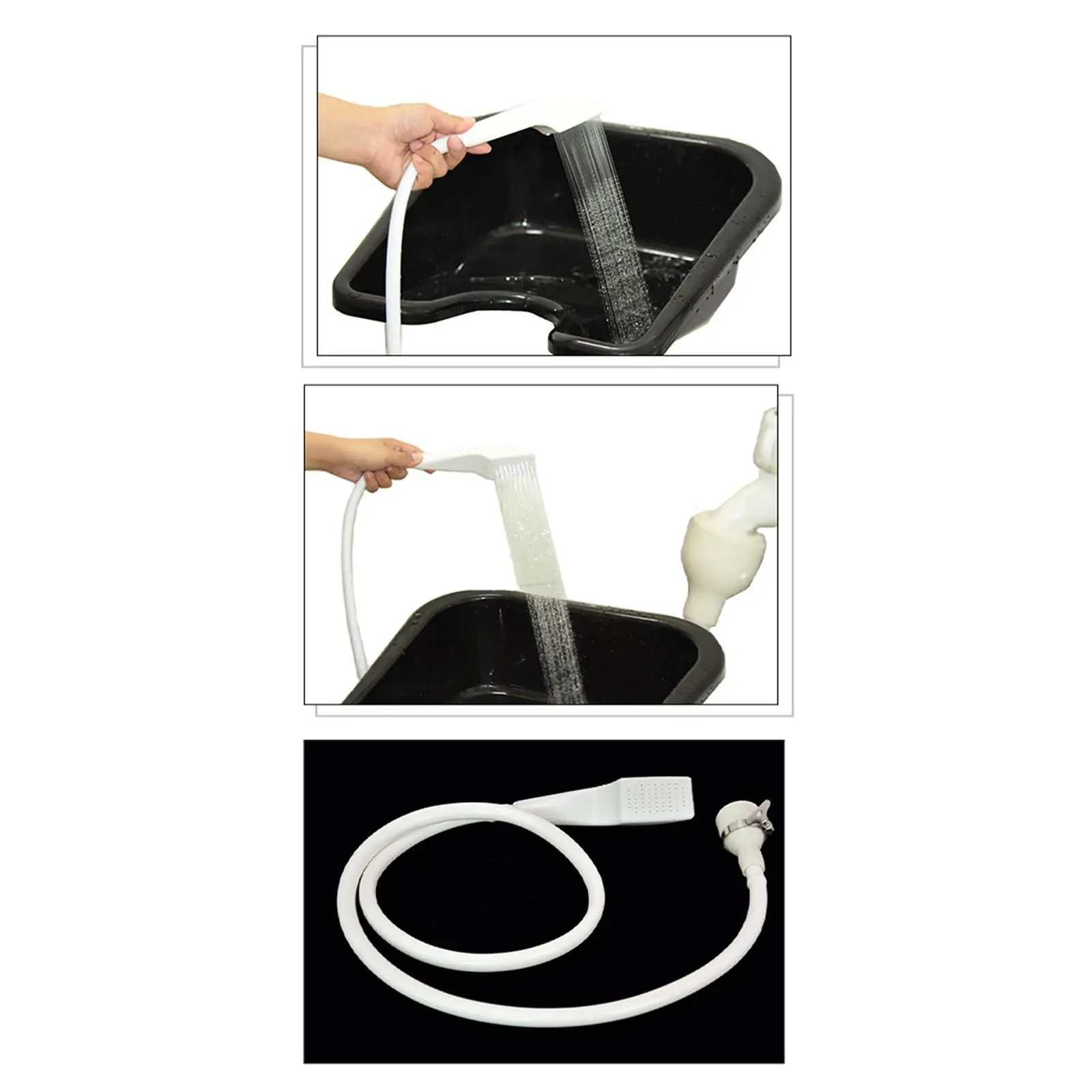

Sink Spray Hose Portable Washroom Attachment Shampoo Faucet for Washing Hair