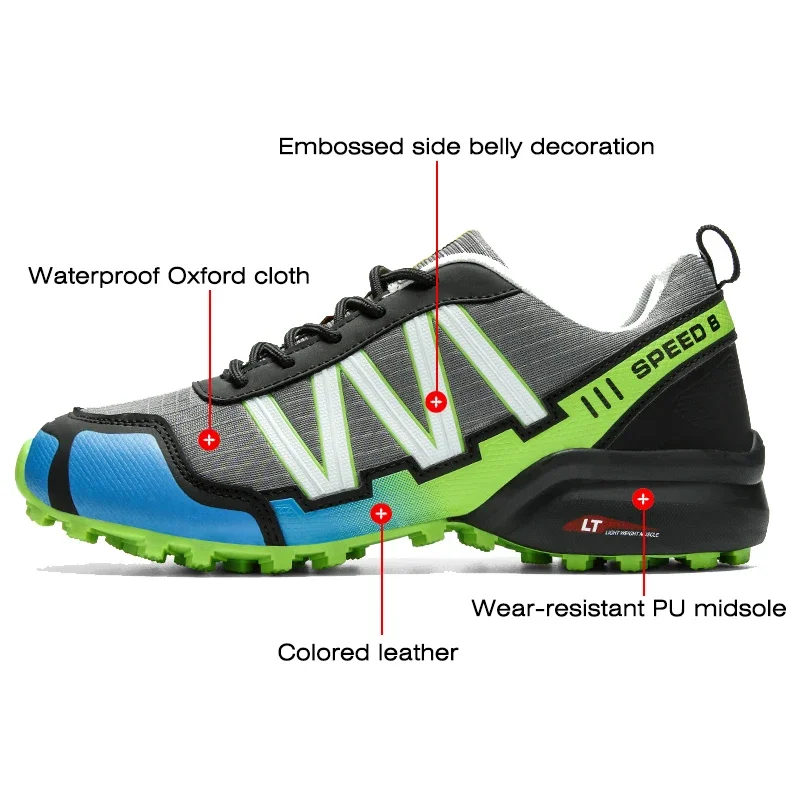 Men Women Cycling Shoes zapatillas ciclismo mtb Bike Riding Shoes Motorcycle Shoes Waterproof Bicycle Shoes Hiking Sneakers Male image 2