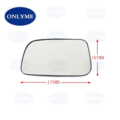 Imagen 2 del producto Cristal de espejo calefactado convexo para coche Toyota Corolla 2004 2005 2006 Prius (04 05 06 07 08 09) versión asiática