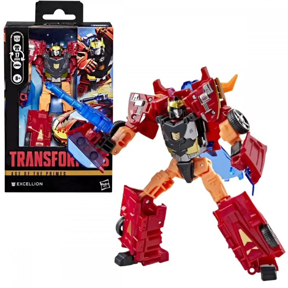 

Transformers Age of The Primes Excellion Deluxe Class 5.5-inch Converting Action Figure RiD Robots in Disguise Toys Gift