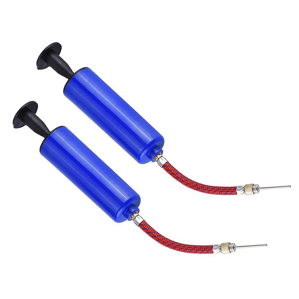 

2Sets Basketball Inflator Portable Double Action Hand Pump for Sports Balls Football Volleyball Air Pump Volleyball Inflator