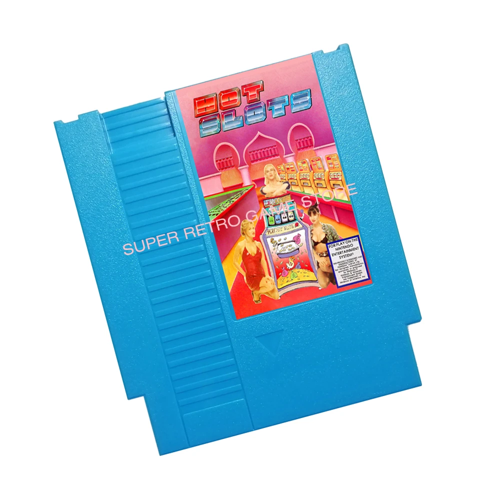 Hot Slots ( Adult Only )  Game Cartridge for NES Console 72Pins 8 Bit Video Game Cartridge