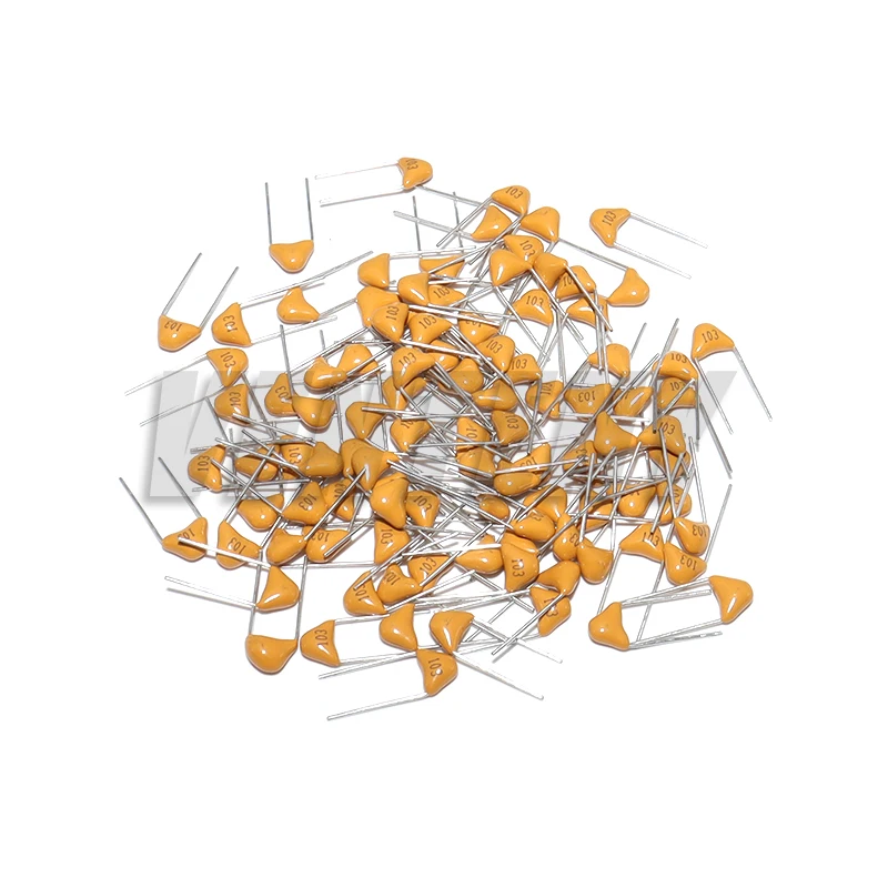 100Pcs/200Pcs 50V monolithic ceramic capacitor P=5.08mm 10PF 22PF 100P 47NF 220NF 1NF 4.7UF 1UF 100NF 330NF 0.1UF 102 104 105