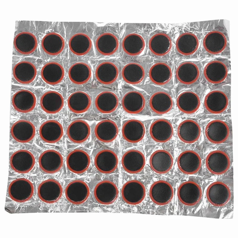 

48 Pcs Bicycle Bike Repair Puncture Repair Tire Tyre Rubber Patch Mountain Bicycle Cycling Repairing Tools
