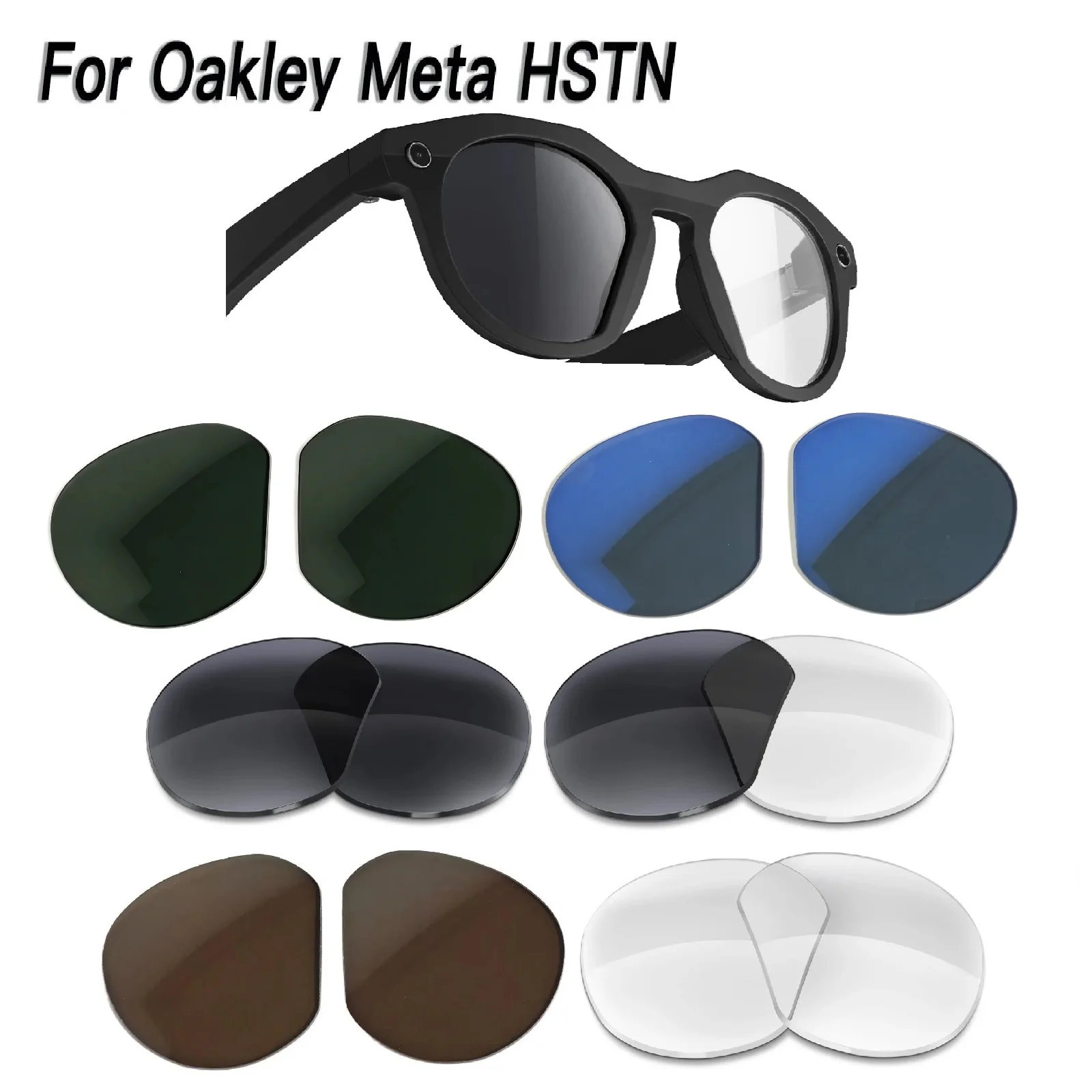 Сменные линзы для Oakley Meta HSTN OW8002, 51 мм, антибликовые фотохромные поляризованные линзы для солнцезащитных очков, аксессуары для очков.