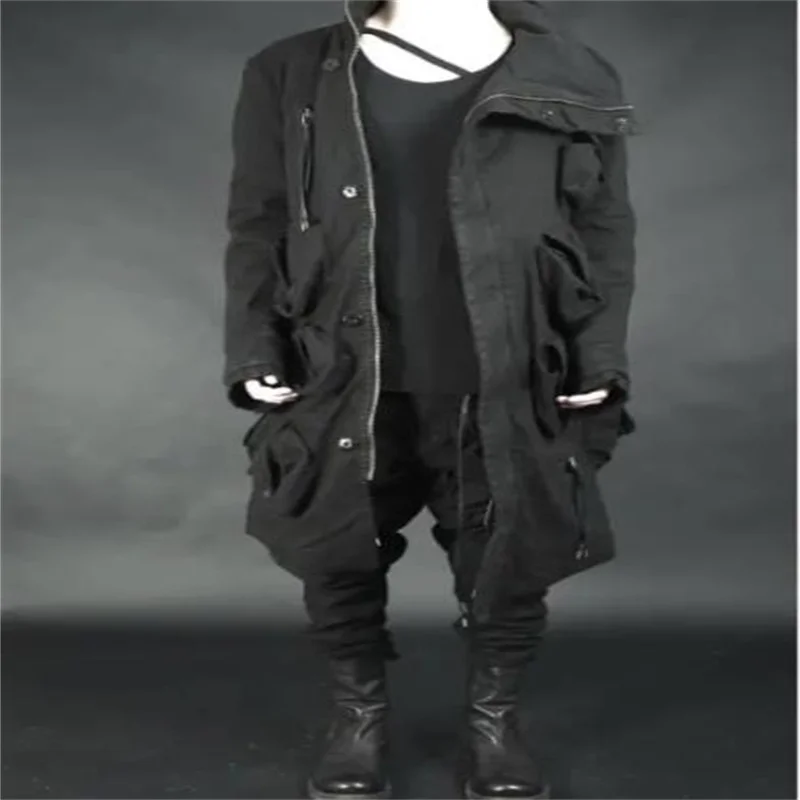 2025 New irregular personalized design slimming men's coat
