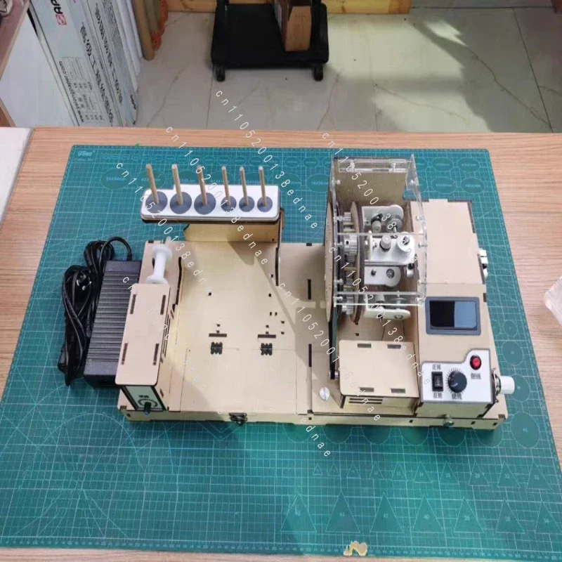DIY Kit 3.0 Small Rope Making Machine Sail Model Rope Making Tool Can Make 3 or 4 Strands of Rope