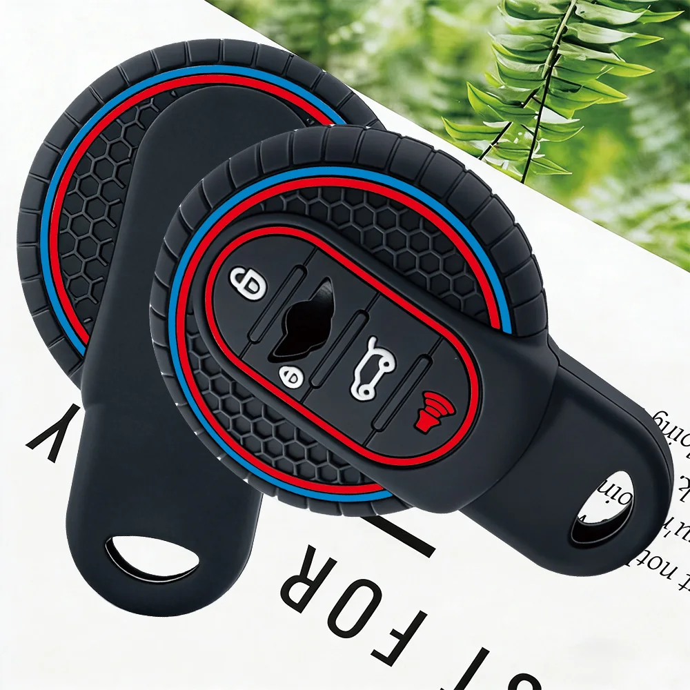 Premium Soft Silicone Car Key Case Cover for BMW Mini Cooper F55 F56 F57 F54 F60 JCW Clubman Countryman Key Case Cover