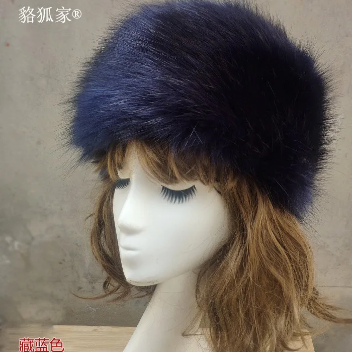 

Fox Fur Female Winter Full Fur Lei Feng Hat Ear Protection Thickened Warm Hat Outdoor Skiing Hat Natural Real Fox Fur Wh20