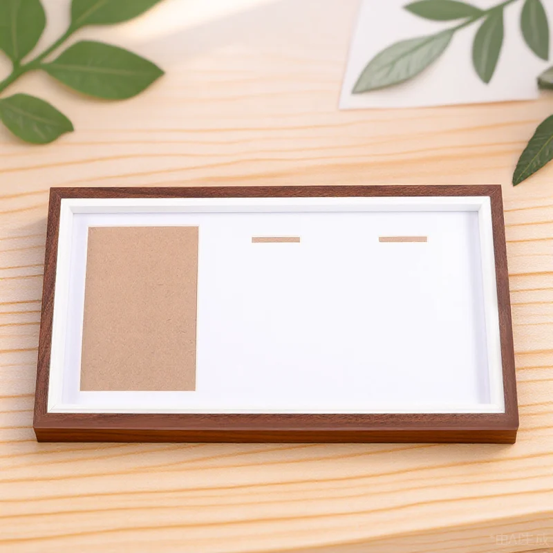 

1pcs Wooden Display For Marathon Runners Desktop Home Decor Shadow Box With Glass Cover Award Holder Case Creative Frame