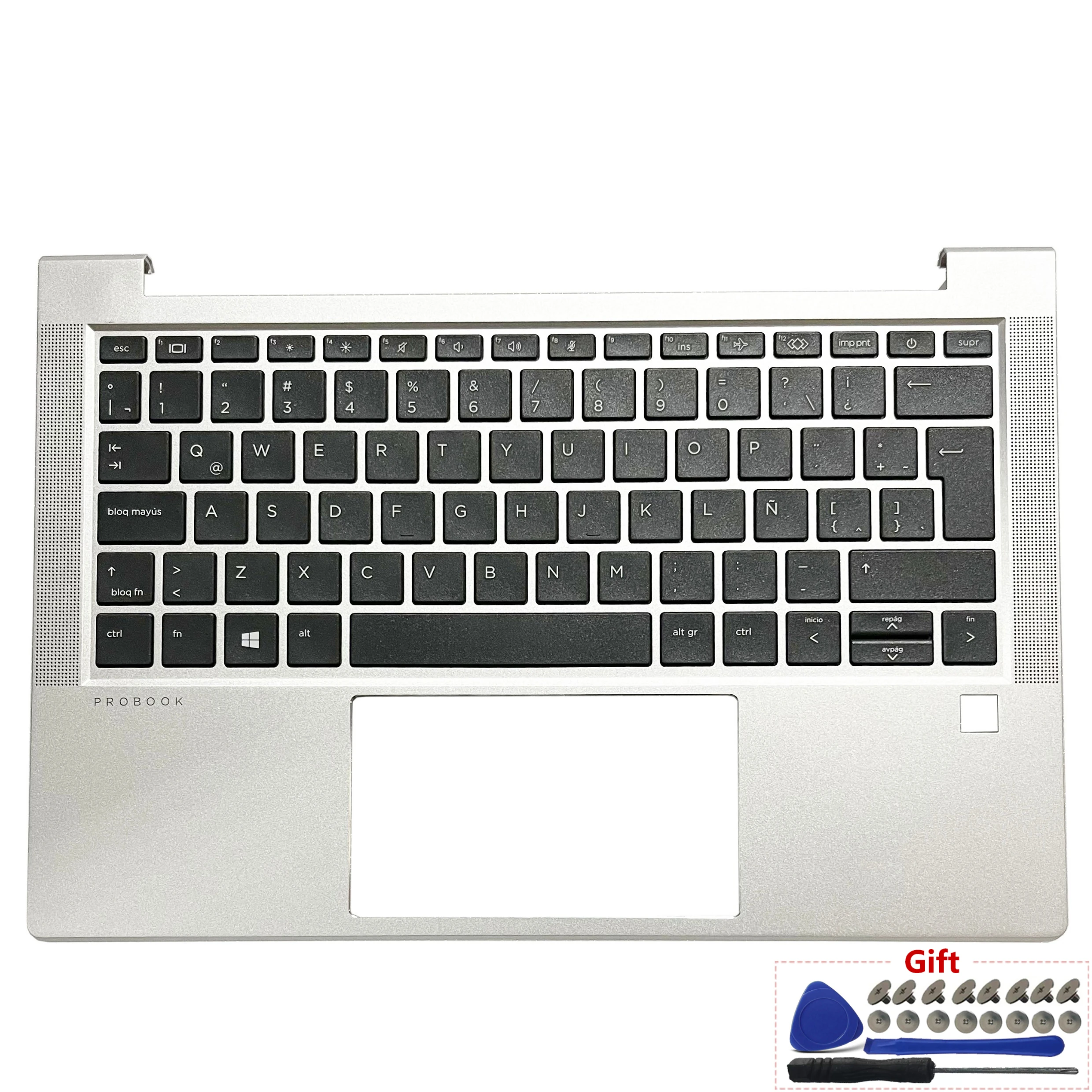 Imagem -03 - Palmrest Portátil com Tampa Superior Retroiluminada Eua e Teclado de la M21190001 hp Probook 430 g8 430 g9 Zhan 66 13 g4 g5 Top Case Novo