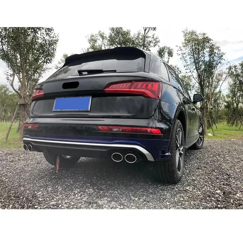 

Sturdy Modified Car Rear Bumper Lip Diffuser Spoiler Rear Side Sp Deflector With Tail Throat for Q5 SQ5 2019-2021