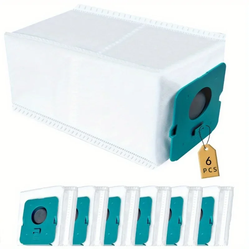 6 VCA-ADB952 Dust Bags Compatible For Samsung Bespoke Jet Pro, Extra/Complete Extra/Complete/Pet Vacuum Cleaners