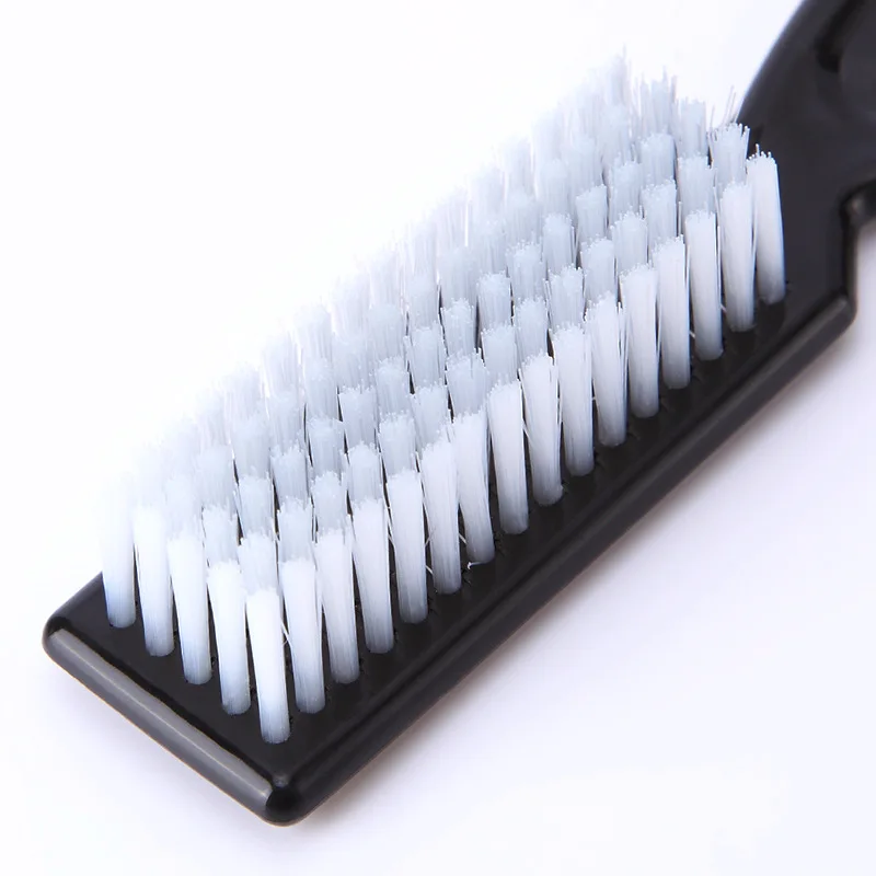 Hot Brush Comb Scissors Cleaning Brush Barber Shop Skin Fade Vintage Oil Head Shape Carving Cleaning Brush