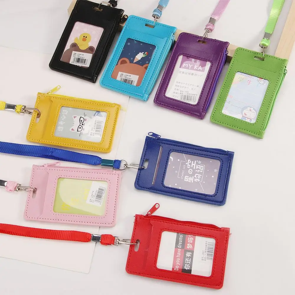 Forniture per ufficio Cordino Custodia per soldi Portafoglio Portamonete con cerniera Porta documenti con tracolla Porta carte di credito Porta carte d'identità