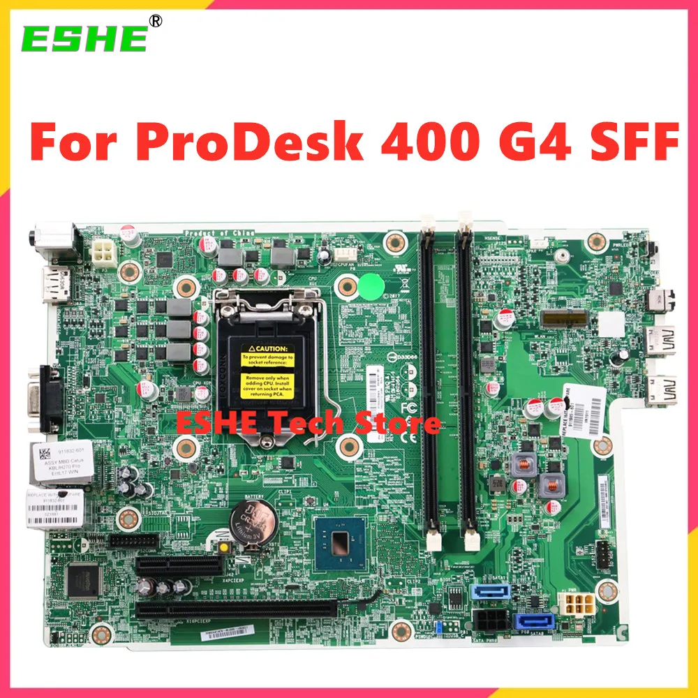 

900787 For HP ProDesk 400 G4 SFF Notebook Motherboard 900787 -001 911985 -601 911985 -001 M26227-601 LGA1151 DDR4 100% Test ok