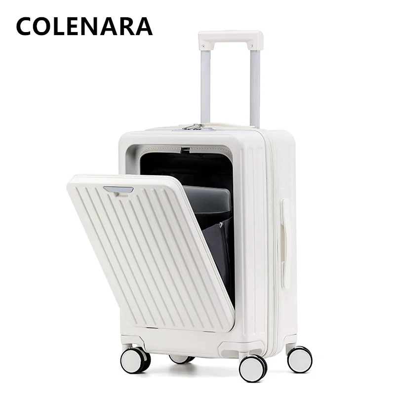 Colenara 20 "22" 24 "26 Zoll Gepäck hochwertige Damen multifunktion ale Business Trolley Fall Boarding Box Roll koffer