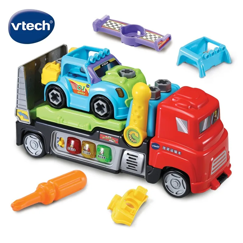 VTech Modification of The Transport Truck Screws  Hands Can Be Removed To Load and Unload The Nut Assembly  Combination Puzzle