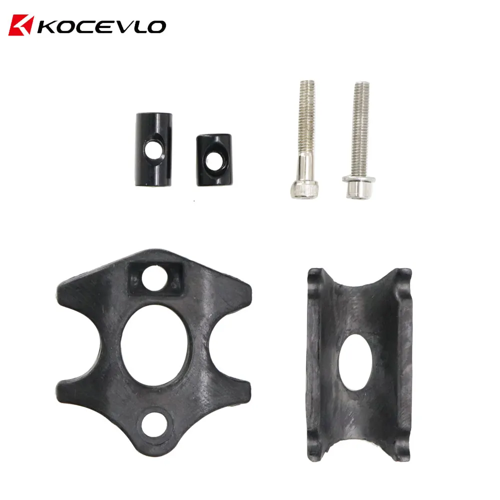 KOCEVLO Carbon Fiber Seatpost Mountain Bike/Road Bike Top Cover Stem Cover Material Seatpost Light Seatpost Parts