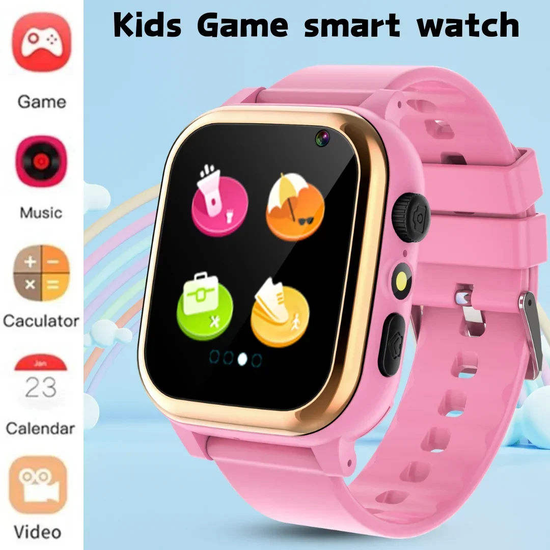 2024 New Kids Smartwatch - Games & Camera. Flashlight. Tracker. 16 Puzzle Games. for Android & IOS. Best Gift for Boys & Girls.