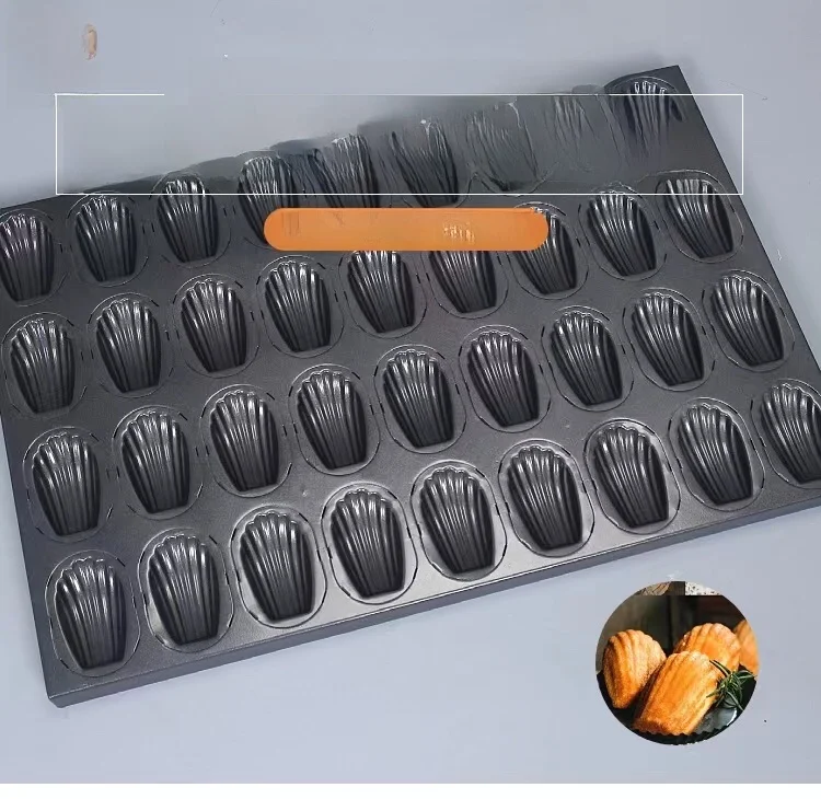 

Easy to Demold 36 Slot Long ell Madeleine Cake Mold 54 Slot Baking ells Commercial Use Non-sti Kitchen Baking Tools