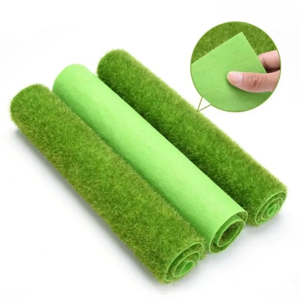 

Mini Artificial Plants Turf Moss Carpet Simulation Artificial Moss Grass Turf Mat DIY Home Lawn Garden Micro Landscape Decor