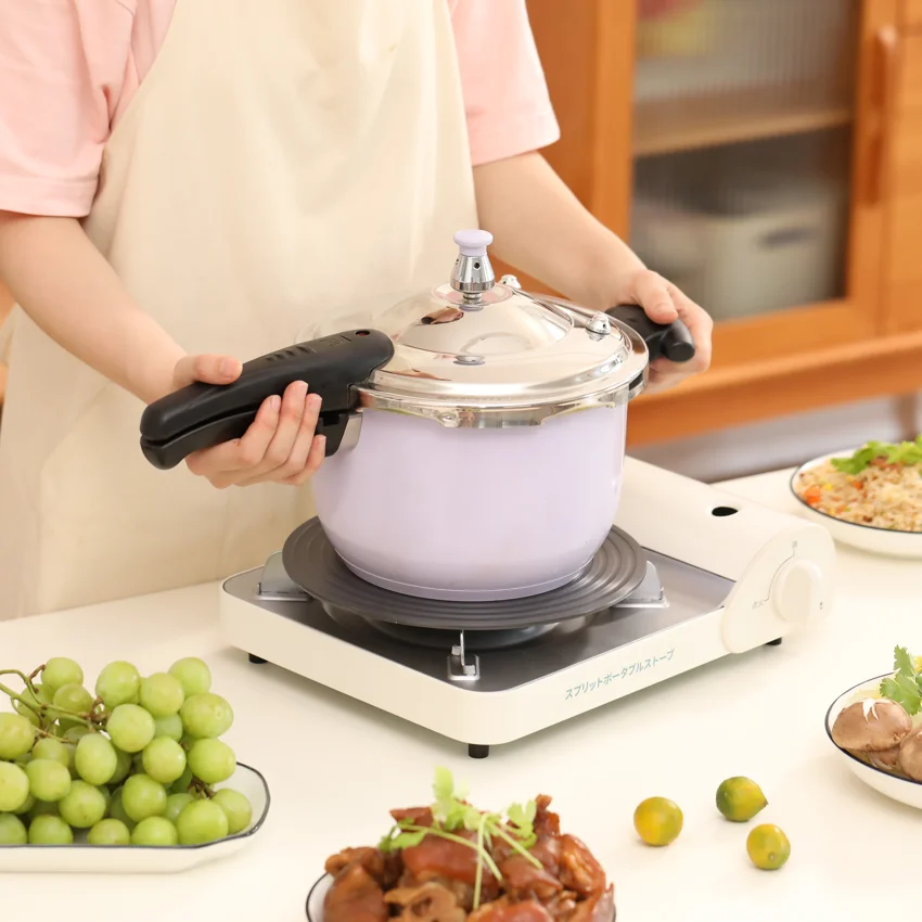 Factory Cookware Painted Pressure Cooker Fast Cooking Multi-purpose Stainless Steel