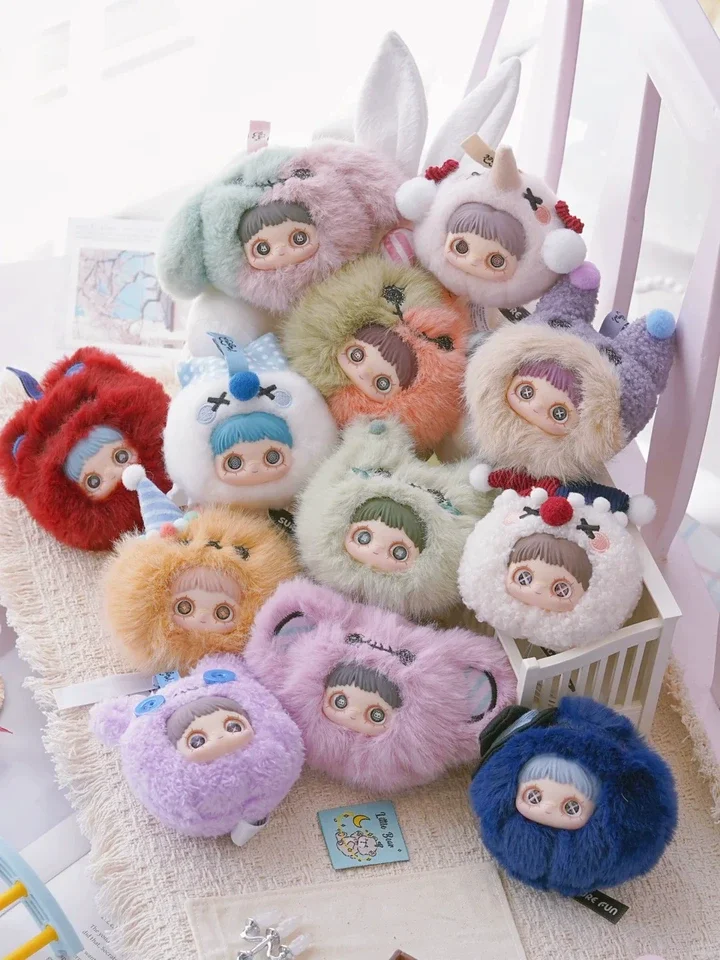 

Maymei Kawaii аниме персонаж плюшевая кукла сумка кулон слепая коробка сумасшедший цирк модная коллекционная игрушка подарок мультфильм подарок на день рождения