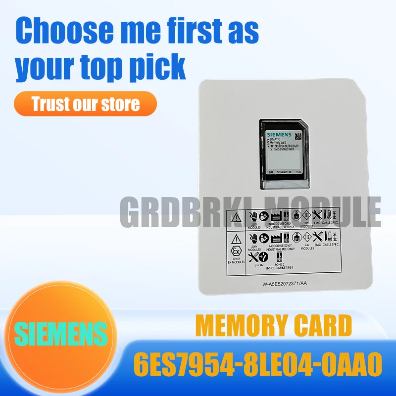 

Новая оригинальная карта памяти SIEMENS 6ES7954-8LE04-0AA0 12 МБ